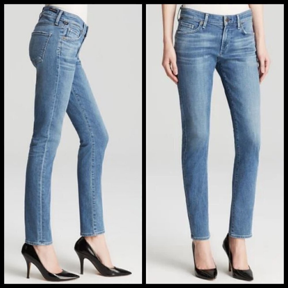 💕CITIZENS OF HUMANITY Arielle Mid Rise Slim Jeans